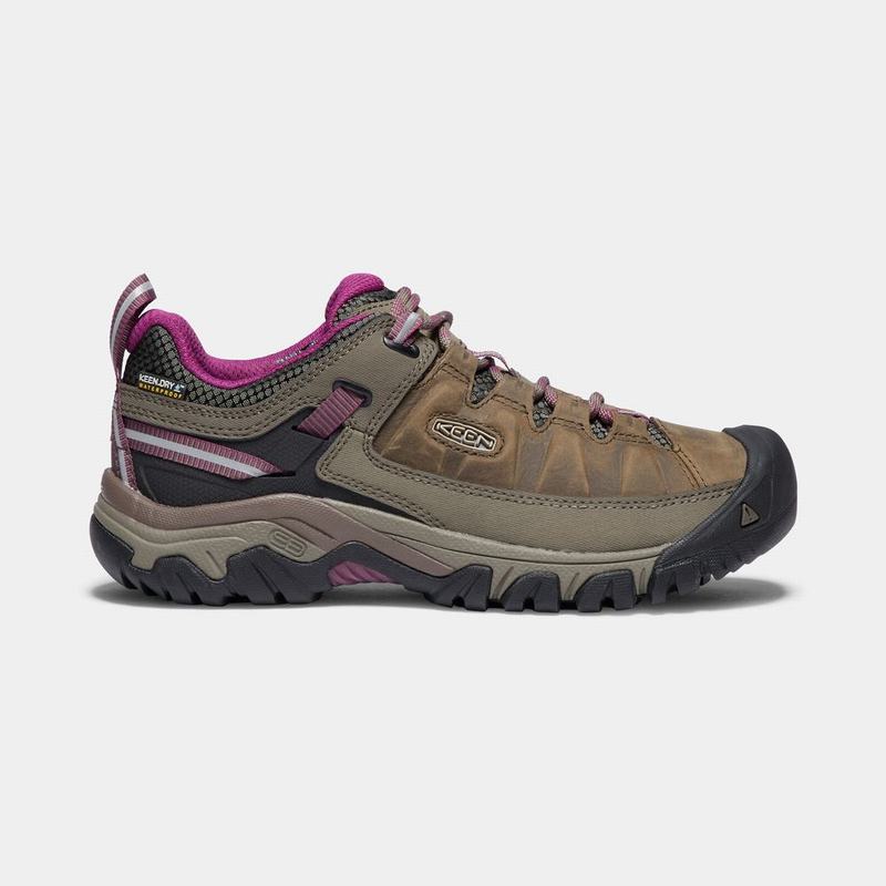 Keen 靴 | キーン ターギー 3 防水 登山 靴 レディース ブラウン | 543971-VXW